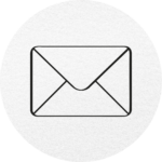 ícone desenhado de uma carta (e-mail)